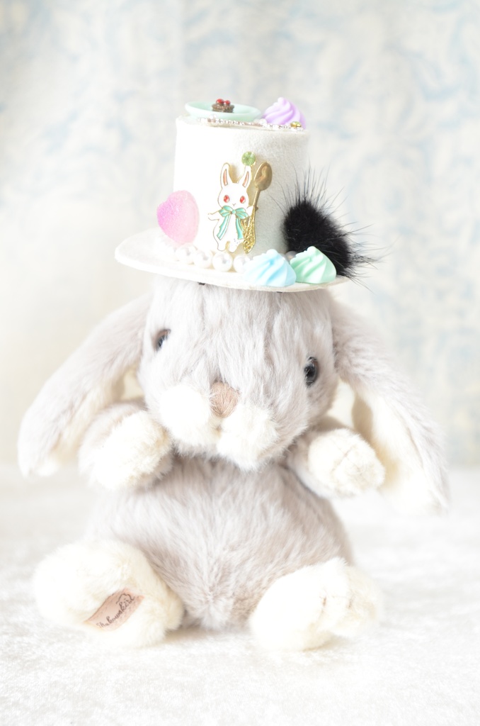 ミニハット(うさぎのスイーツタイム・ガトーショコラ)