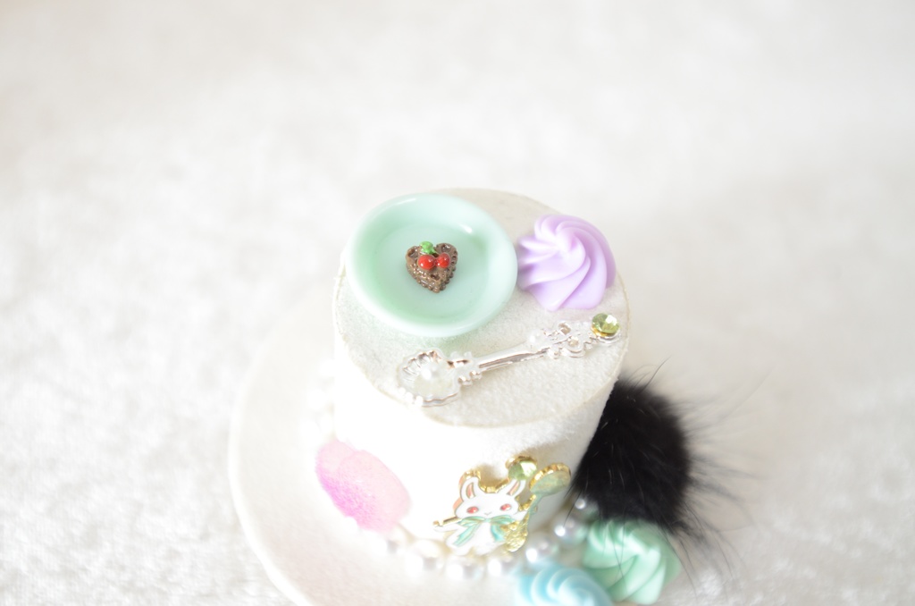 ミニハット(うさぎのスイーツタイム・ガトーショコラ)