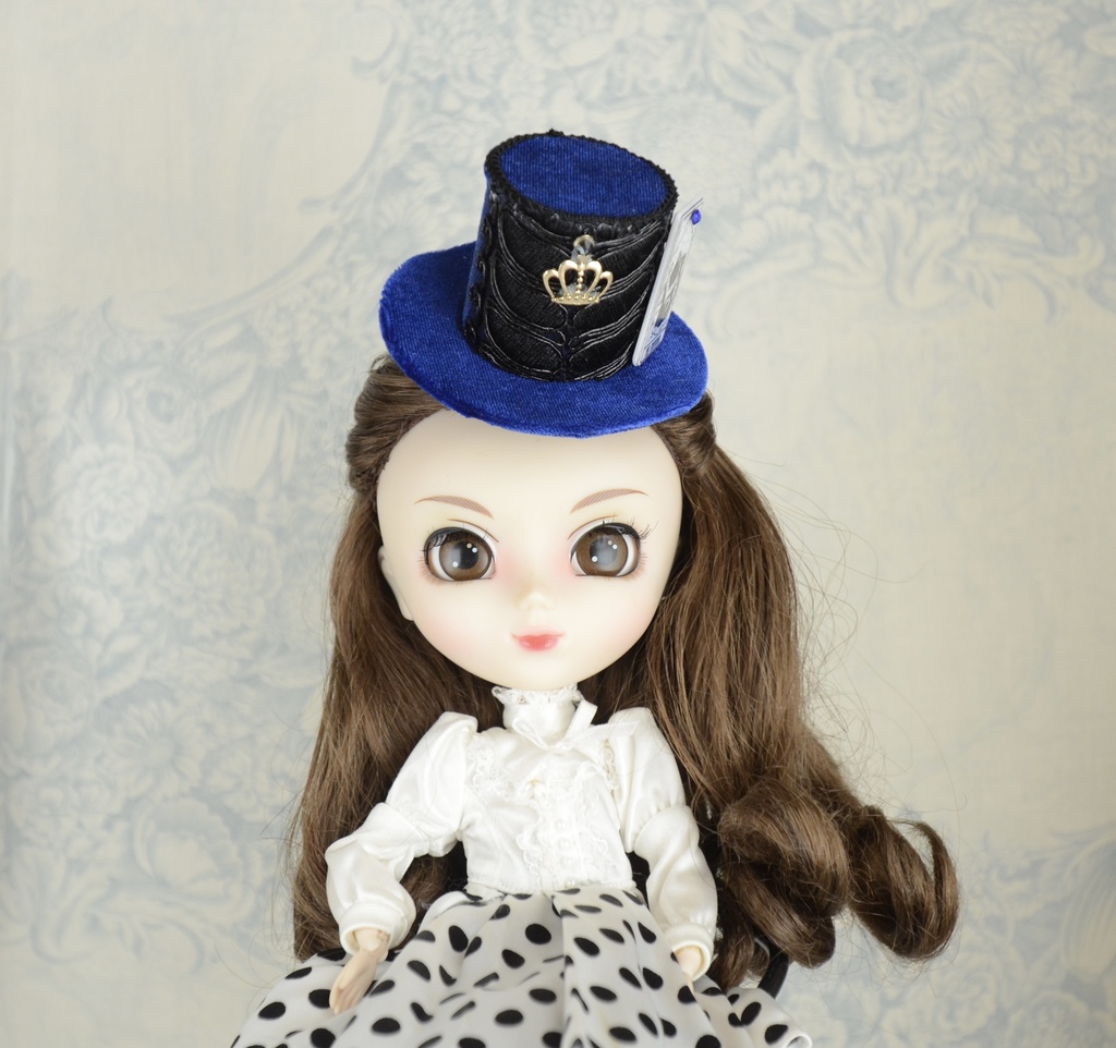 ミニハット(猫のタロットカード・皇帝)