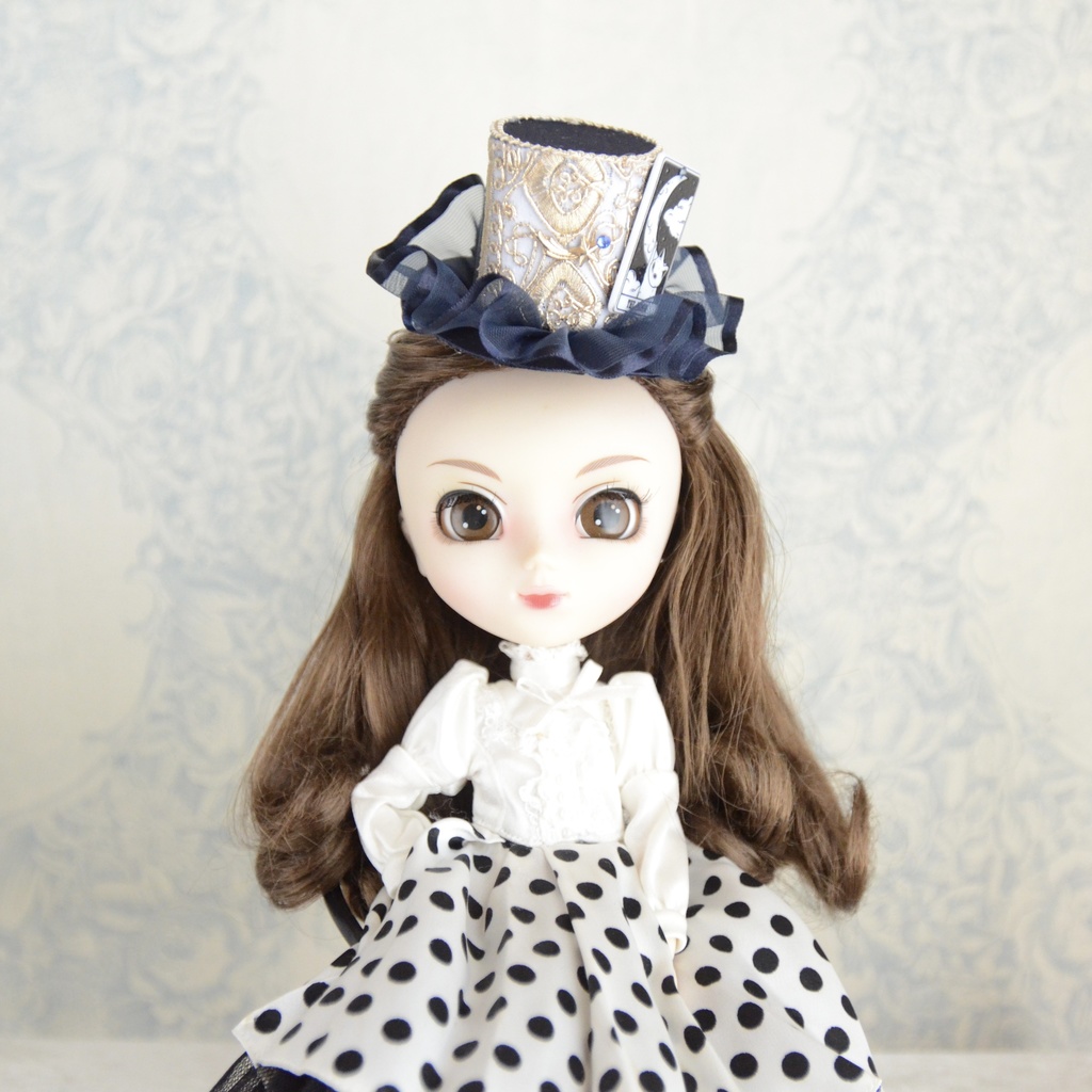 ミニハット(猫のタロットカード・月)