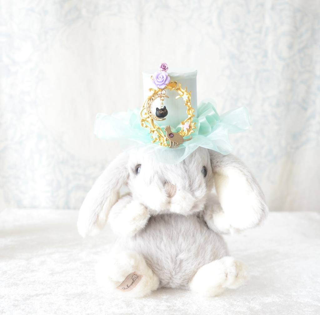 ミニハット(お姫様なハロウィン・ネコ)