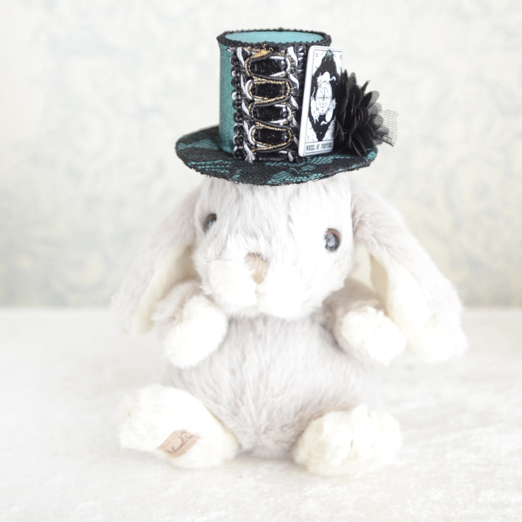 ミニハット(猫のタロットカード・運命の輪)