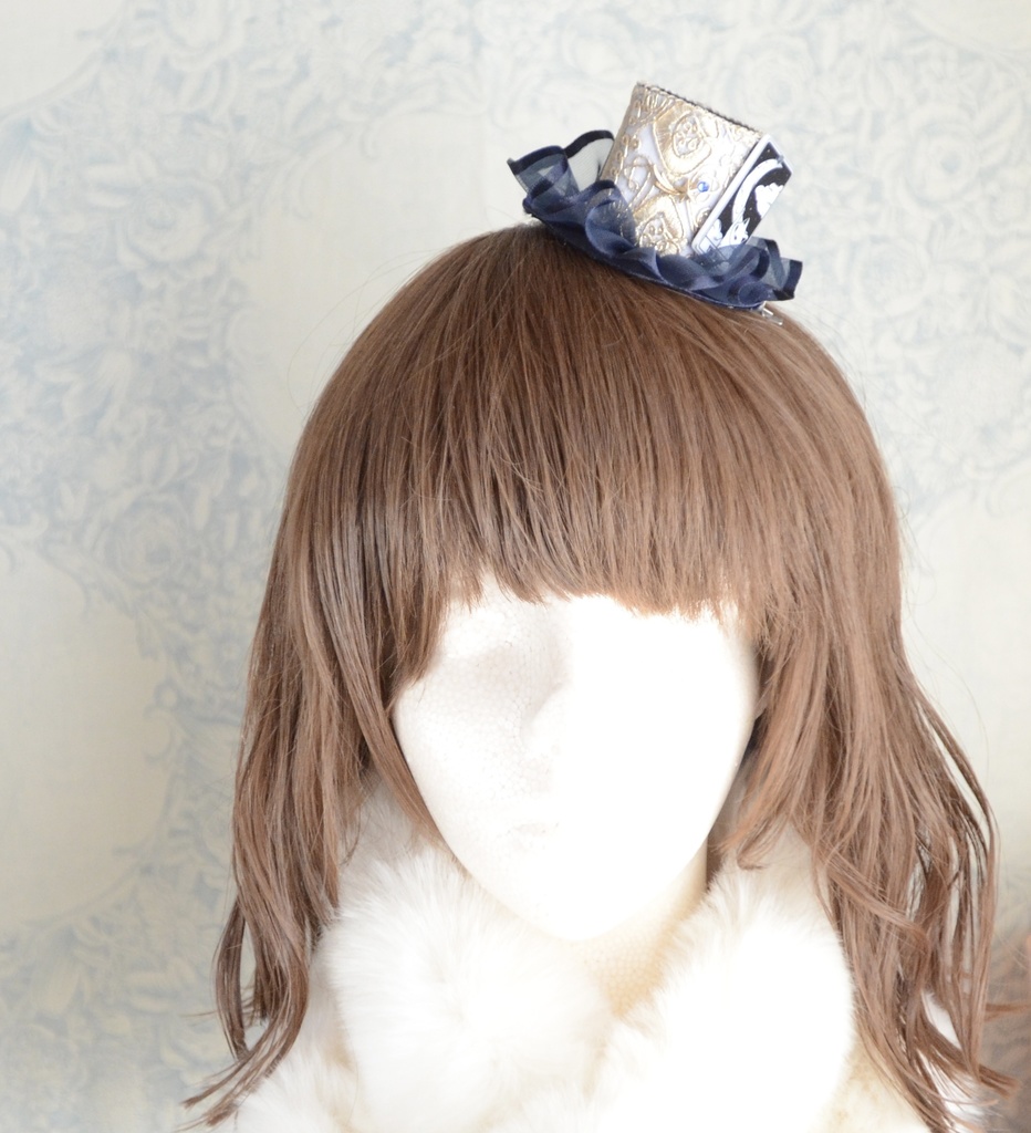 ミニハット(猫のタロットカード・運命の輪)