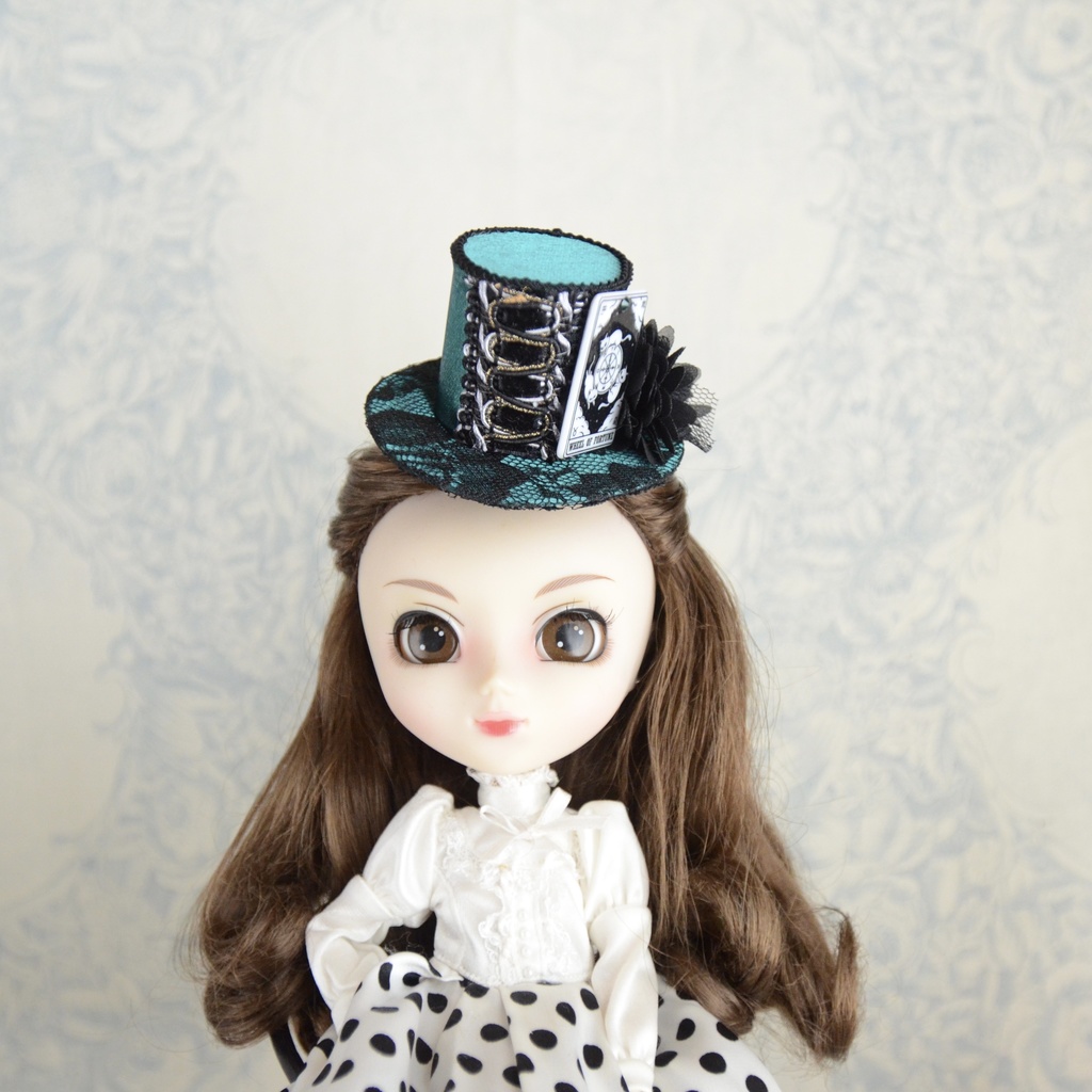 ミニハット(猫のタロットカード・運命の輪)