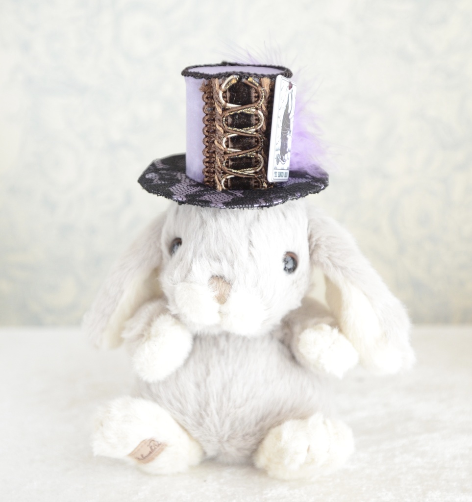 ミニハット(猫のタロットカード・吊るされた男)