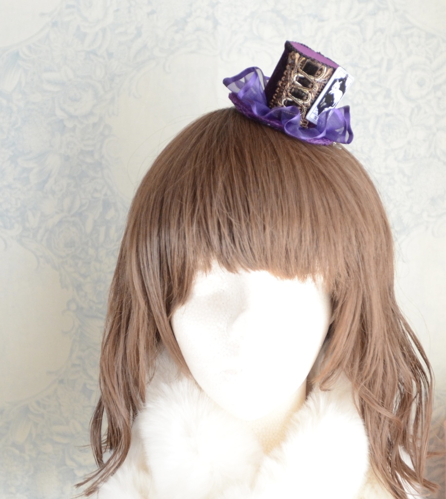 ミニハット(猫のタロットカード・愚者)