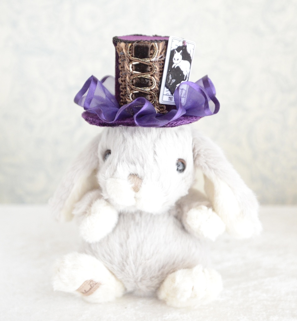 ミニハット(猫のタロットカード・愚者)