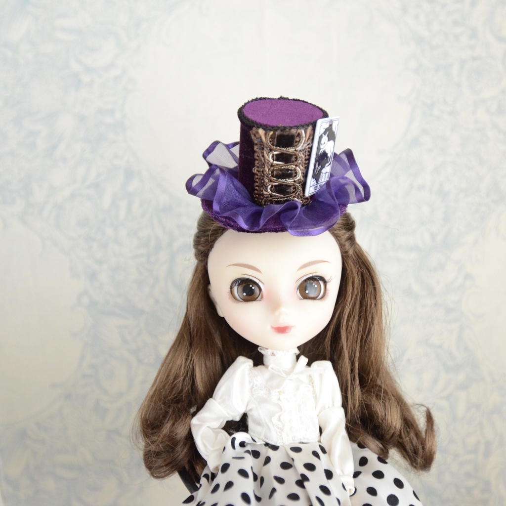 ミニハット(猫のタロットカード・愚者)