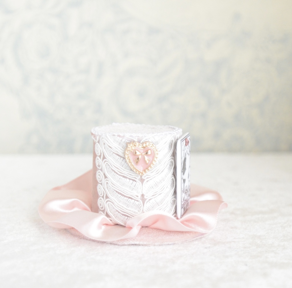 ミニハット(猫のタロットカード・恋人)