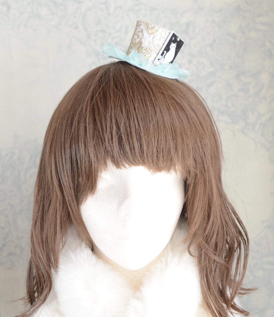 ミニハット(猫のタロットカード・星)