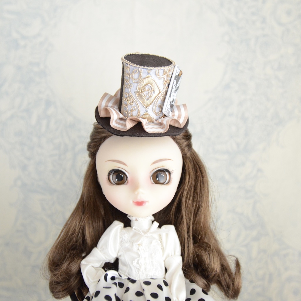 ミニハット(猫のタロットカード・隠者)