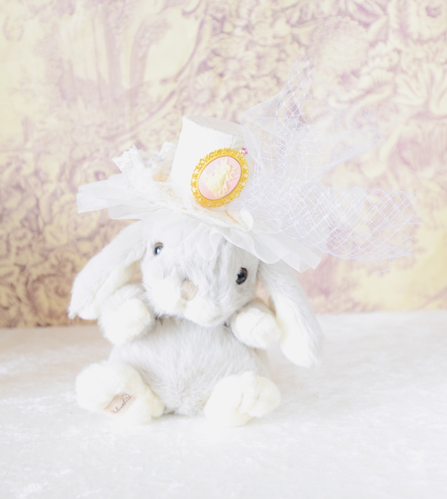 ミニハット(フェアリーカメオ・ピーチピンク)