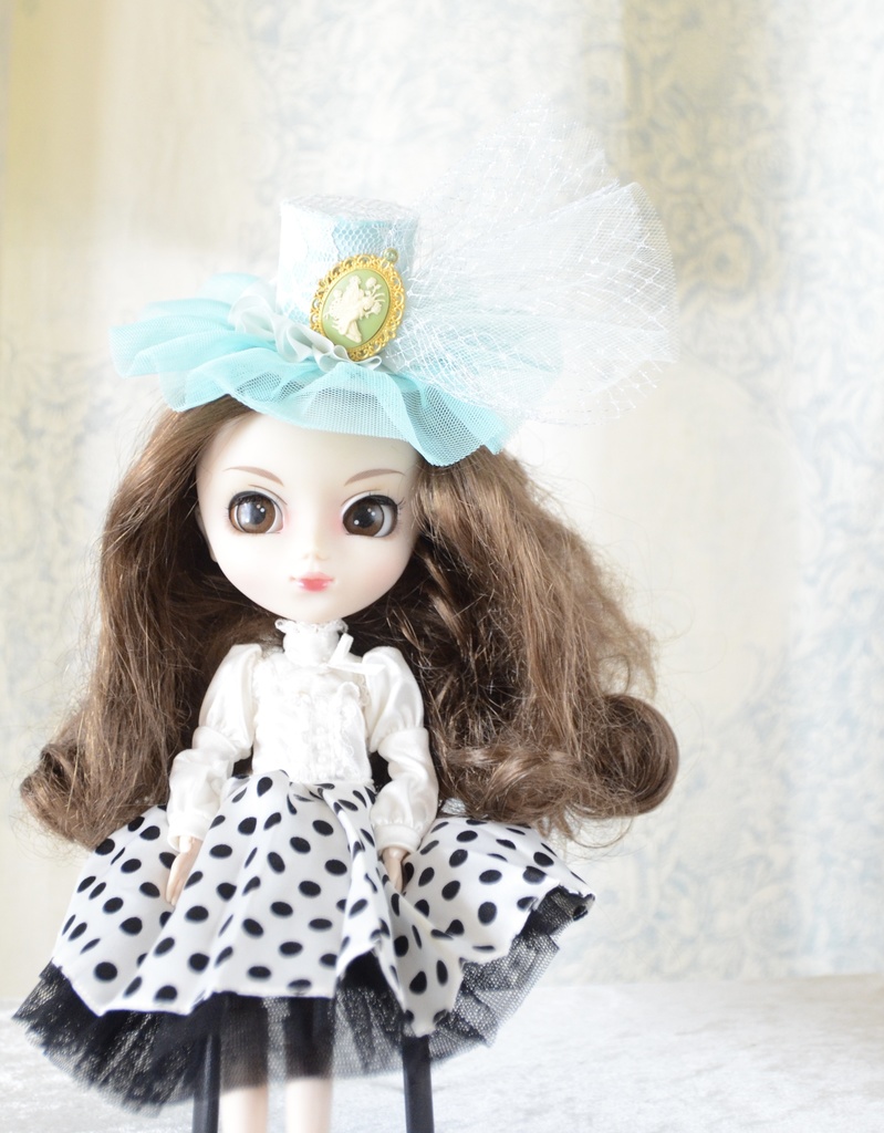 ミニハット(フェアリーカメオ・ペールグリーン)