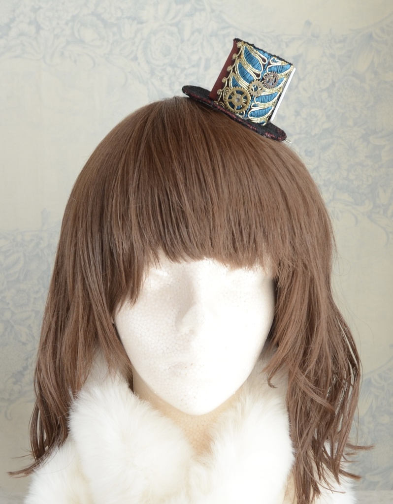 ミニハット(猫のタロットカード・戦車)