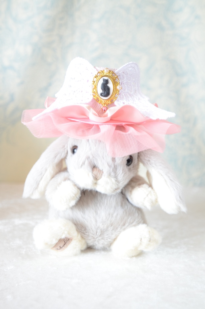 ミニハット(エンゼルキャットのカメオ・ピンク)