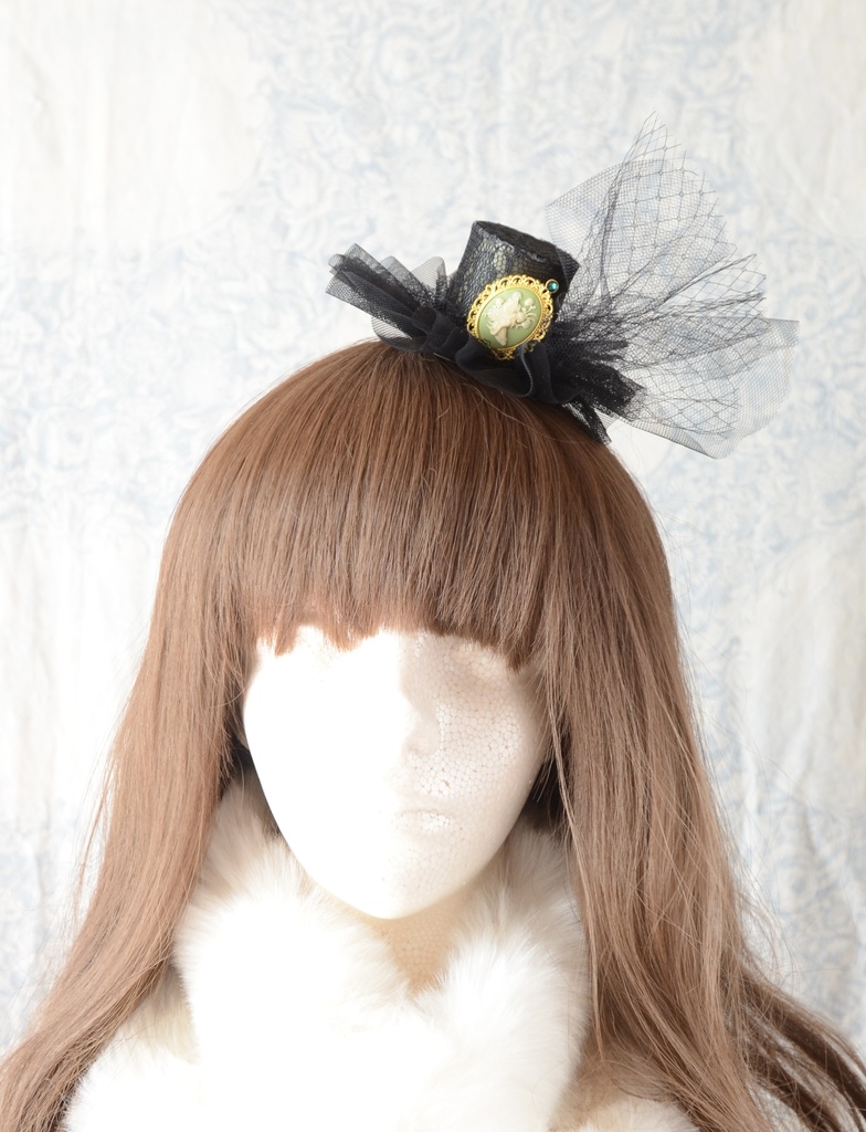 ヘアアクセサリー(フェアリーカメオ・ キウイグリーン)