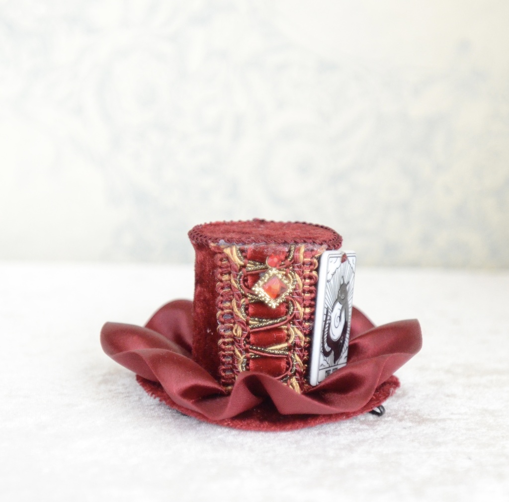 ミニハット（猫のタロットカード・太陽）