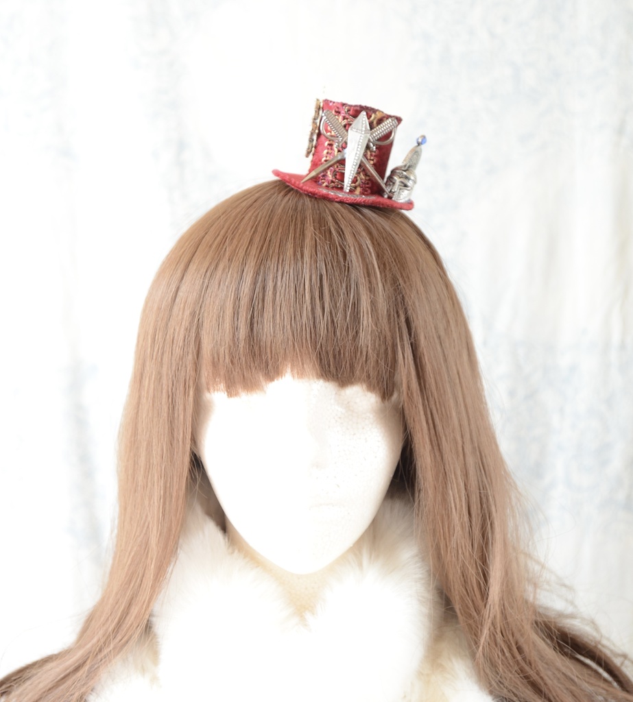 古代ギリシャ兵ミニハット(赤)