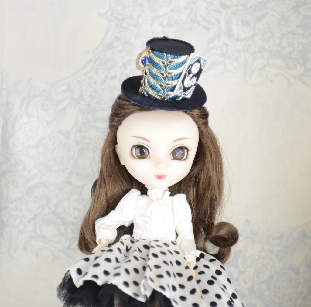 ミニハット(猫のタロットカード・世界)