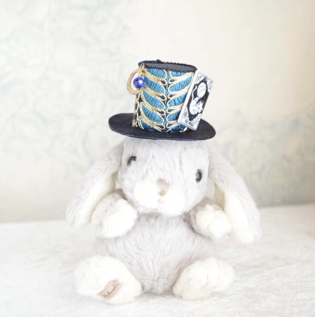 ミニハット(猫のタロットカード・世界)