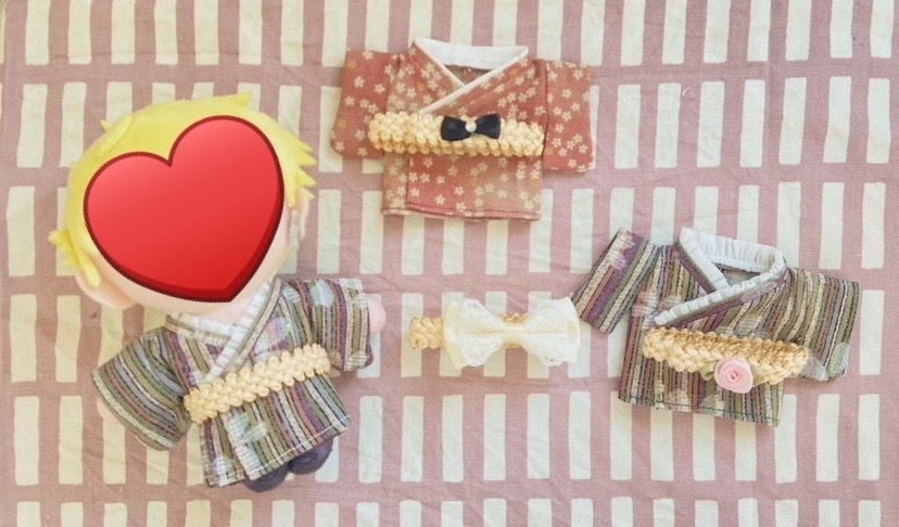 14センチぬいぐるみ用着物（女性）