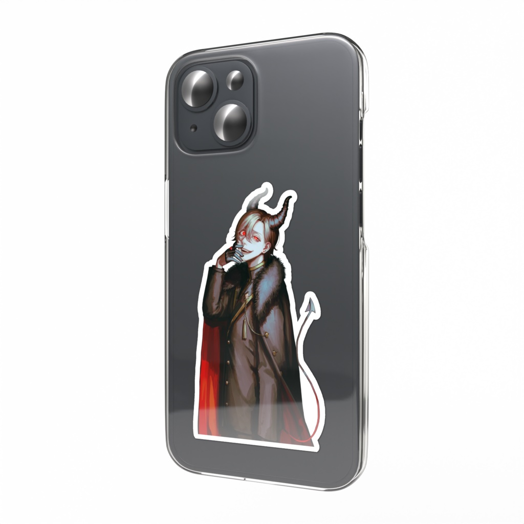 【2025ハロウィン悪魔】スマホステッカー