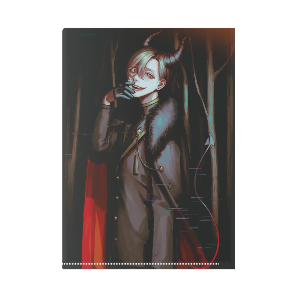 【2025ハロウィン悪魔】クリアファイル