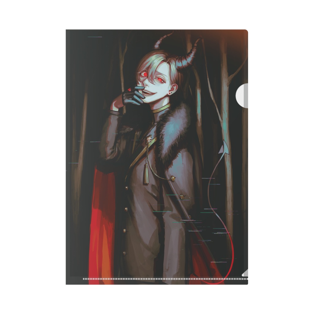 【2025ハロウィン悪魔】クリアファイル