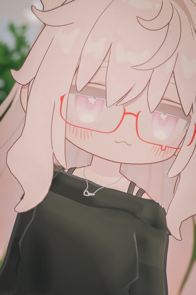 【複数アバター対応】ネックレス