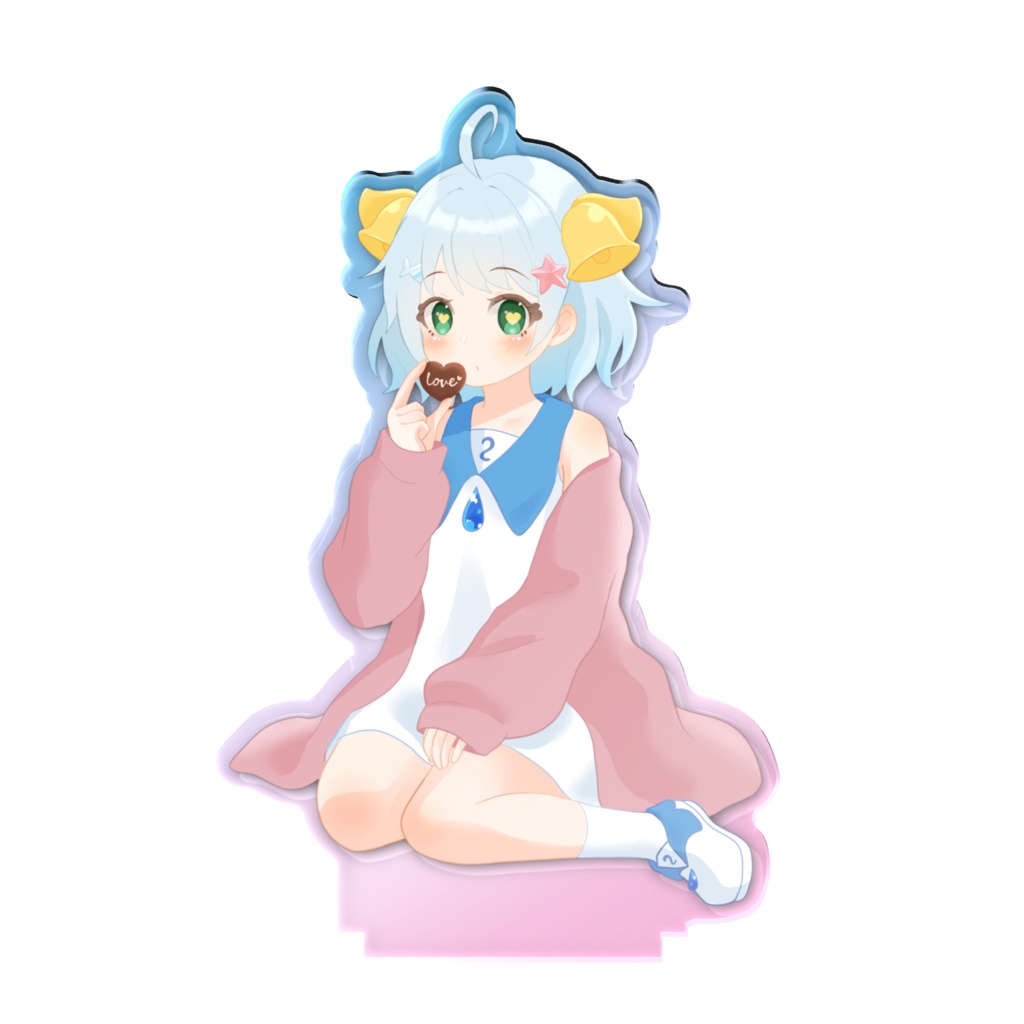 ハートチョコオーロラアクスタ