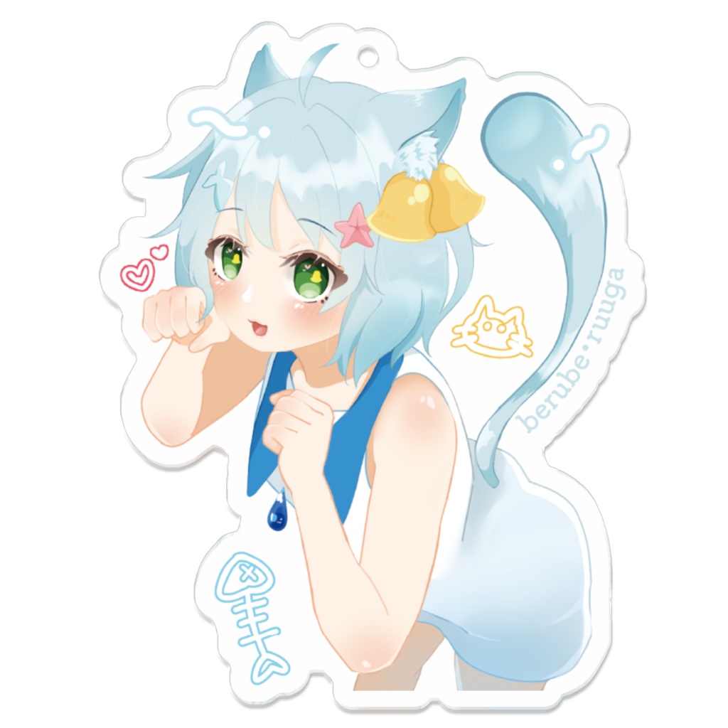 Catべるべアクキー