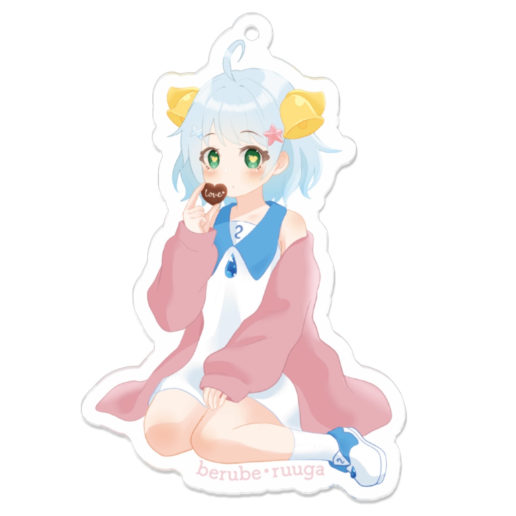 ハートチョコアクキー