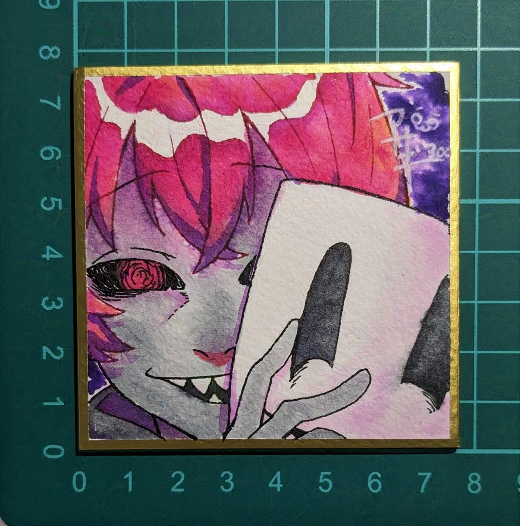 マスター ミニ色紙