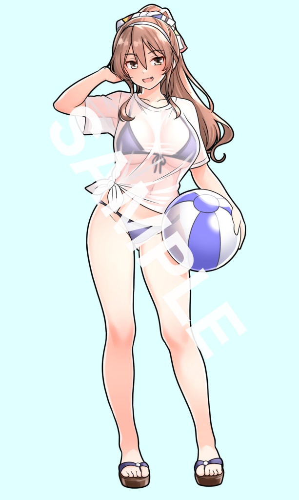 水着足柄アクリルスタンド