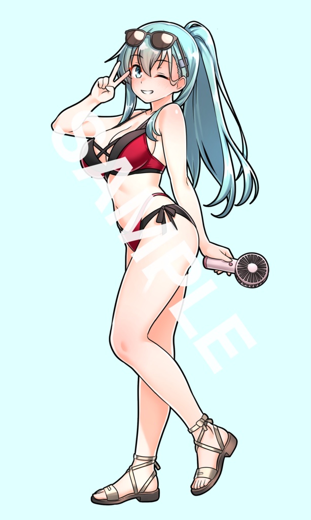 水着鈴谷アクリルスタンド