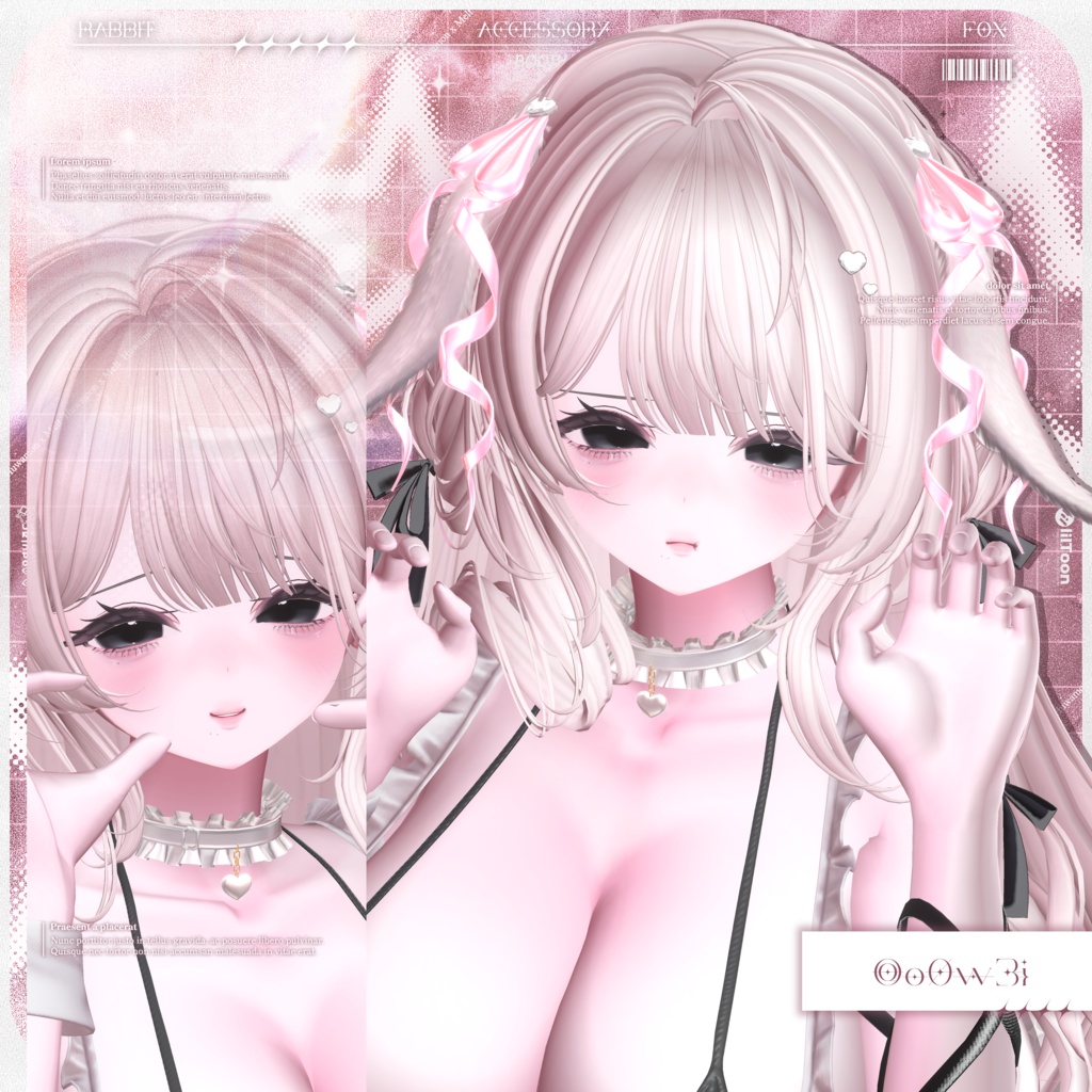 RABBIT x FOX EAR ACC 🐰🦊