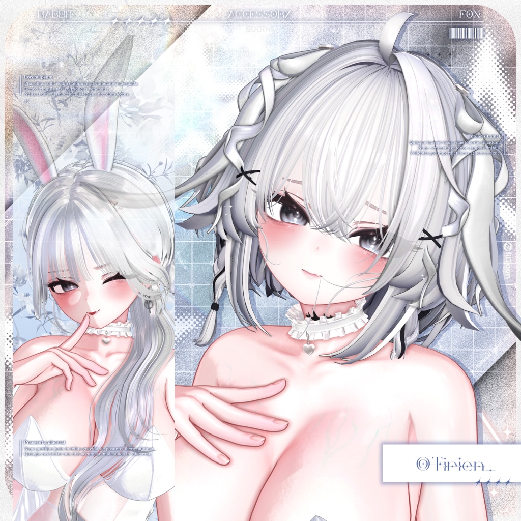 RABBIT x FOX EAR ACC 🐰🦊