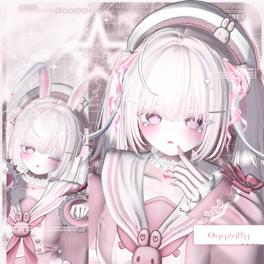RABBIT x FOX EAR ACC 🐰🦊