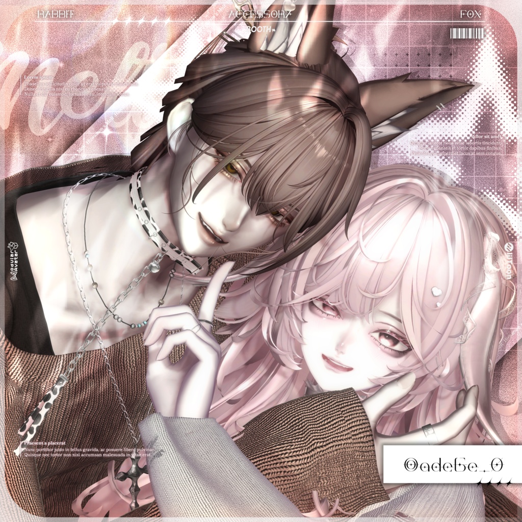 RABBIT x FOX EAR ACC 🐰🦊