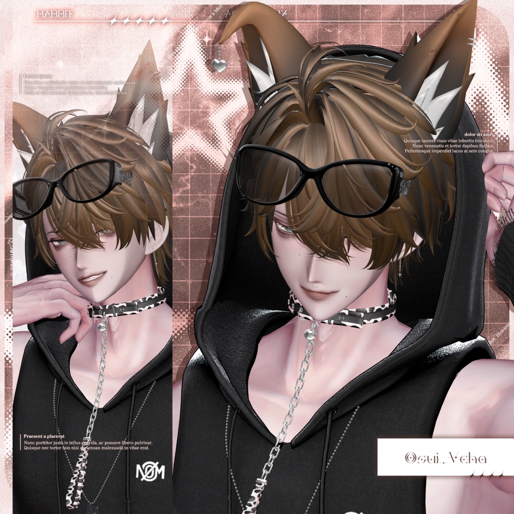RABBIT x FOX EAR ACC 🐰🦊