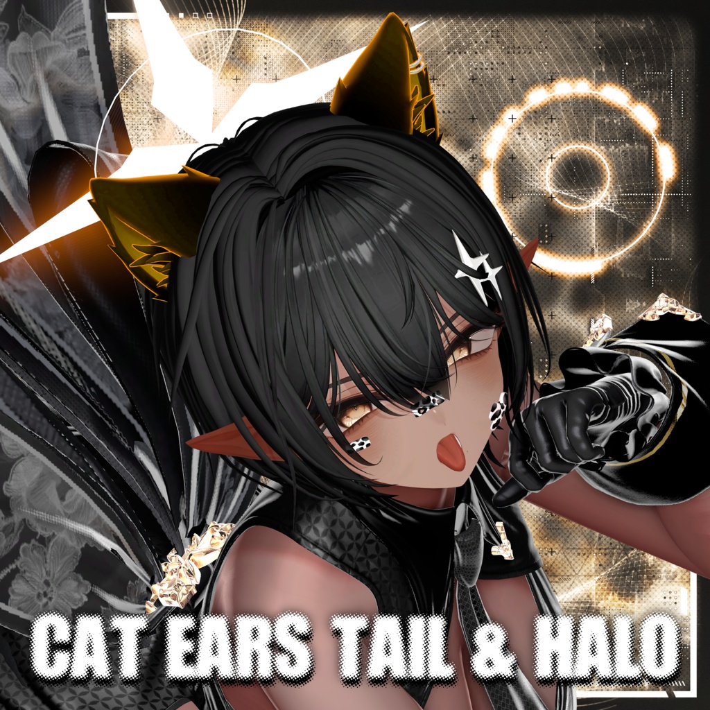 [MELT] Cat Ears&Tail&Halo