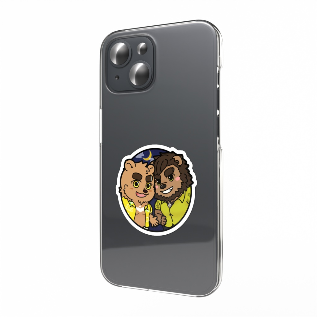 三日月呑平 スマホステッカー