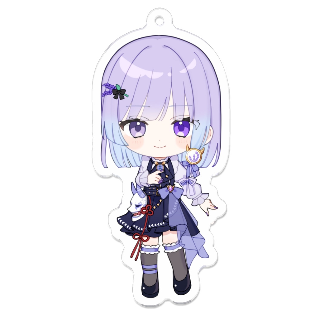鬼怒川らの ミニキャラ アクリルキーホルダー