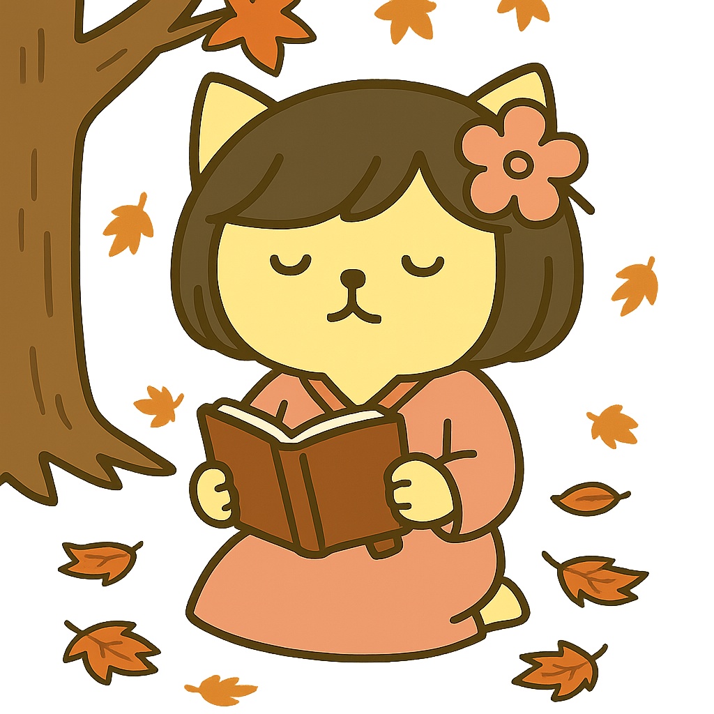 もち猫なでしこフリー素材