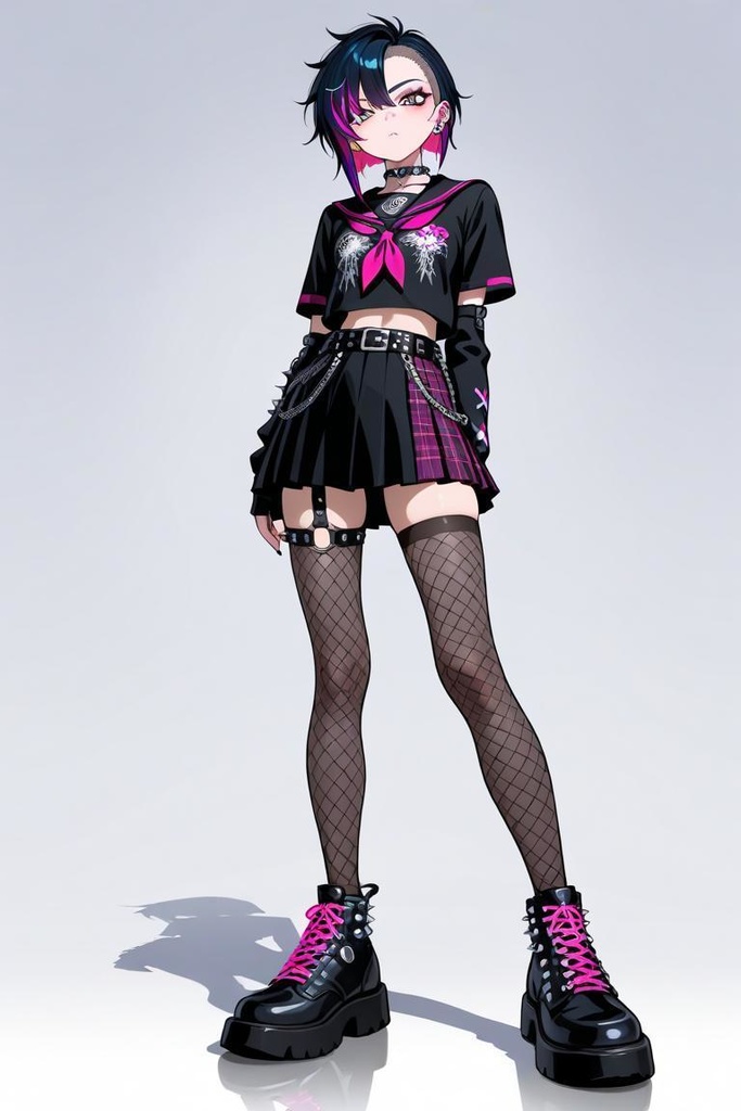 AiLab.制服パンクプロンプト5種パック