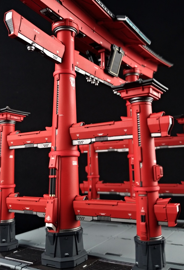 機械化両部鳥居 - ガレージキット