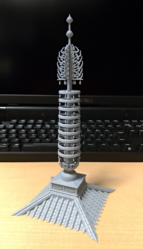 五重塔 相輪 - ガレージキット