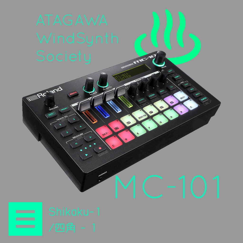 【カスタム音色】Roland MC-101 Vol.1(16音色)