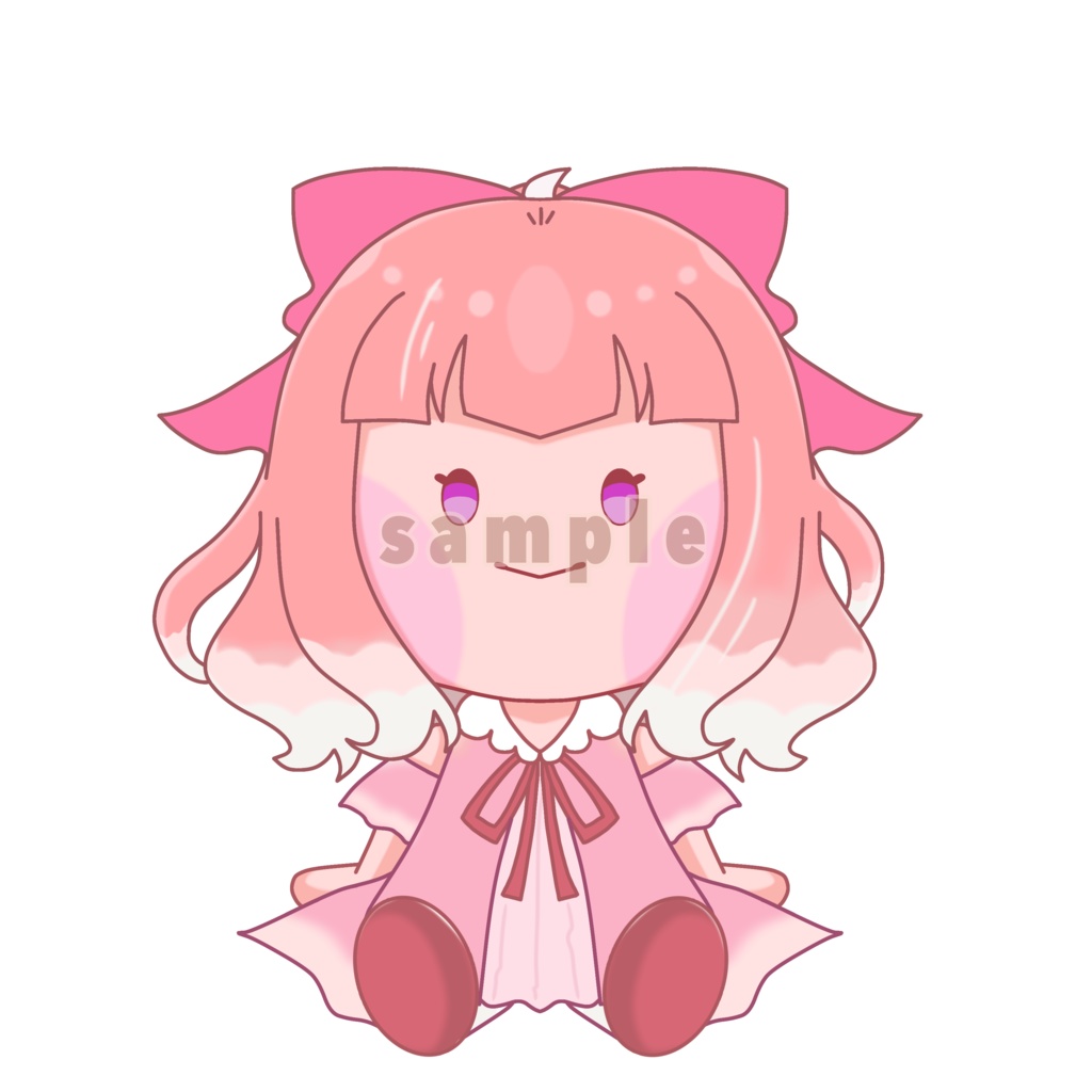 ｼﾙﾌｨｱ人形風アクリルキーホルダー