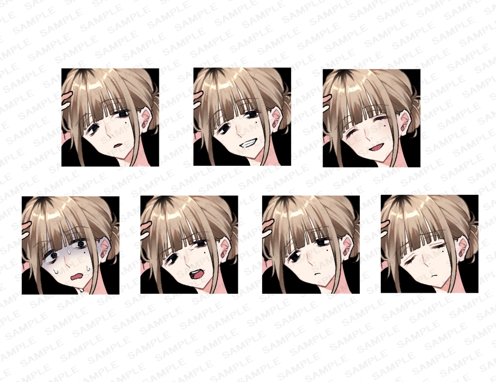 立ち絵素材(私服の女性)